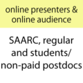 Online presenters and online audience